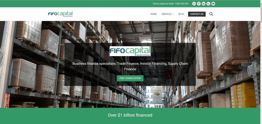 Finance website and app
